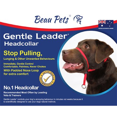Beau Pets Gentle Leader Headcollar - Black